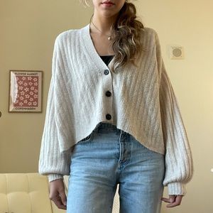 American Eagle Balloon Sleeve cardigan